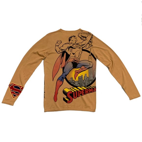 Raw7 DC Comics Superman Long Sleeve Shirt - Picture 2 of 4